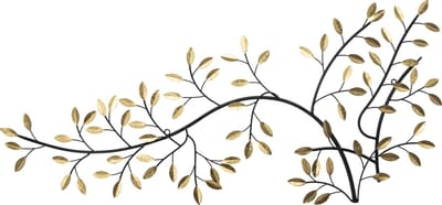 Art for the Home Metal Art Gold branch 1,08m x 49cm