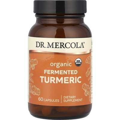 Dr. Mercola, Gefermenteerde Kurkuma, 60 Tabletten