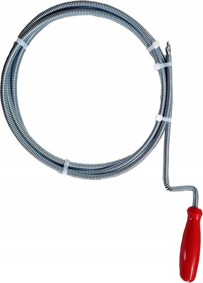 Kanalisatiespiraal 6mm x 1,5m - Verstopte Leidingen Verhelpen