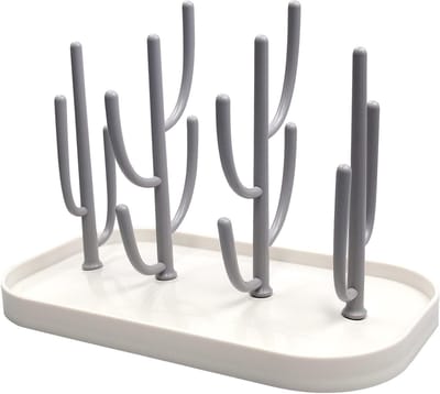 Droogrek voor Flessen en Bekers, Flessenhouder, Droogstandaard voor Babyflessen en Accessoires, Ideaal voor Keuken en Babyuitzet