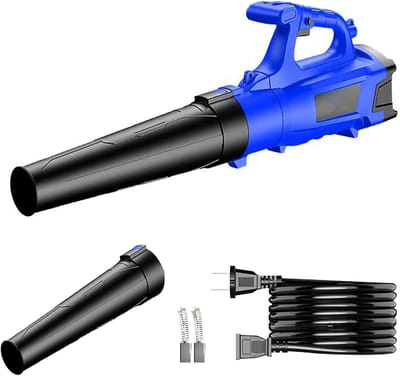 Elektrische Bladblazer - Stofzuiger Mulcher - Tuinonderhoud - 6 Snelheden Turbo - 20 Meter Draad - Zwart