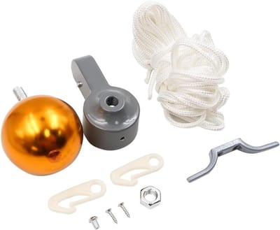 Reparatieset voor scheepsvlaggen - compleet met accessoires - inclusief gouden kogelkop - 75 karakters.