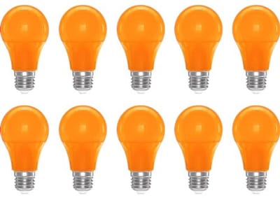 Gekleurde E27 LED Gloeilampen 3W | Set van 10 Stuks Voor Binnen en Buiten