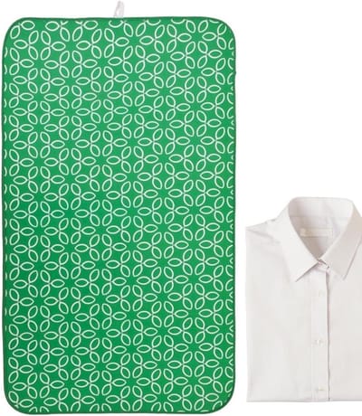 Opvouwbare strijkmat - Strijkdeken naaibord - Kreukvrij strijken - Antislip hittebestendig - 45x70 cm - Grijs