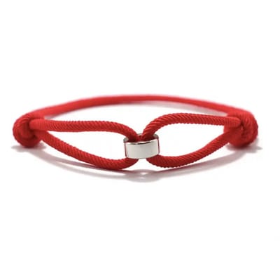 Soraro Touw Armband | Rood | | Soraro Armbanden | Cadeau voor hem | verjaardag man