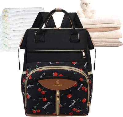 Luiertas Rugzak - Baby tas - Baby spullen organiseren - Waterdicht en ruim - 38 x 26 x 18 cm