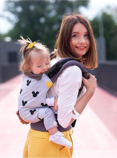 Baby carrier - Kinderhop Baby Draagzak - Maat 74 - 98 cm