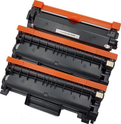 KATRIZ® huismerk toner TN2420 | voor Brother DCP-L2510D / DCP-L2530DW/DCP-L2550DN/HL-L2310D/HL-L2350DW/HL-L2370DN/HL-L2375DW/MFC-L2710DW/MFC-L2730DW/MFC-L2750DW | 3 stuks
