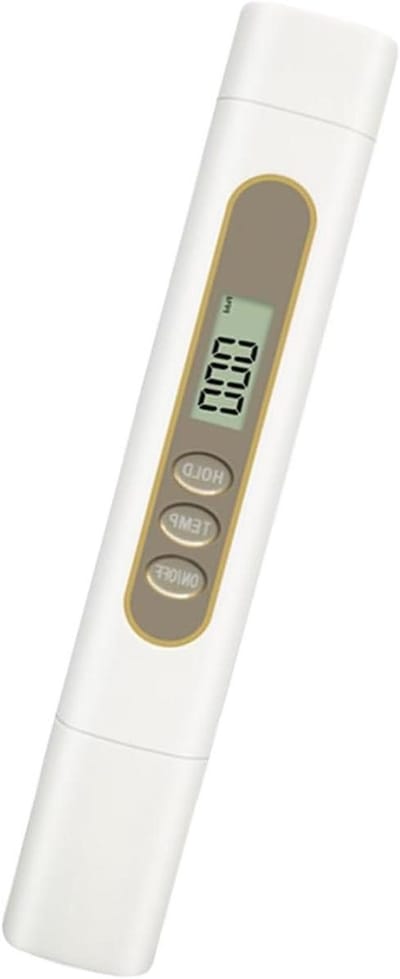 Water Hardheid Tester - Waterkwaliteit Meter - Waterkwaliteit Controleren - Hoge Gevoeligheid - 0-9990ppm - Wit