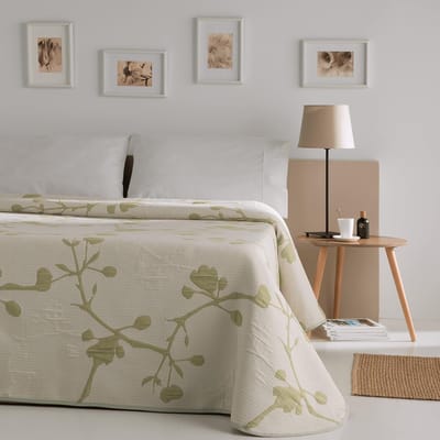 Bedsprei Bouti, licht, 150 x 190 cm, groen