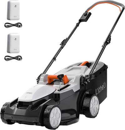 Litheli U20 - Accu Grasmaaier - 37cm Maaibreedte - Tot 300m² - Borstelloze Motor