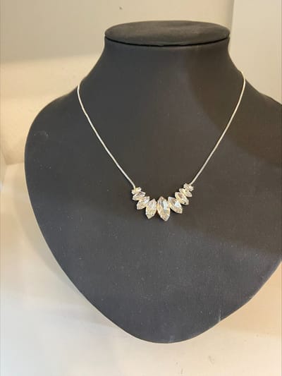 Strass charm ketting | Moederdag | Verjaardagscadeau| Cadeautje| Valentijnsdag| Kado | sieraden | vaderdag | oorbellen | oorsieraden | halsketting