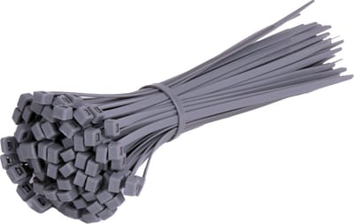 TD47 Kabelbinders 4.8 x 200 mm Grijs - Tie wraps - Tyraps