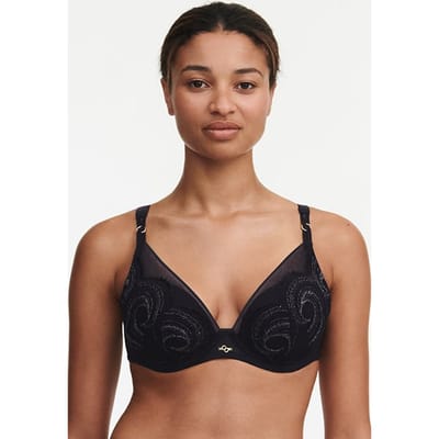 Chantelle Mystic Dream Black Grey Lurex Maat: A75 | BH's Outlet | Dames | Zwart