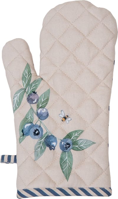 Clayre & Eef Ovenwant 18x30 cm Beige Katoen Bos Dieren Herfst