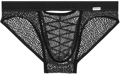 WOH microfiber herenslip night universe zwart
