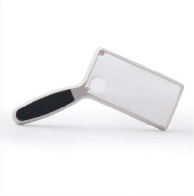 Vergrootglas Handheld - Leesloep Vierkant - Gedetailleerd Lezen - HD Glas Lens - 2.5X 4X Vergroting - Niet gespecificeerd