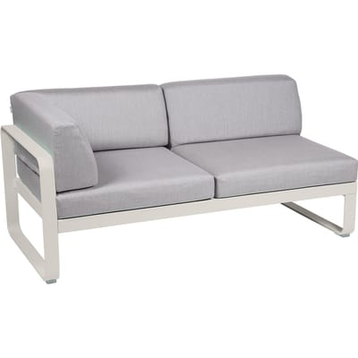 Fermob BELLEVIE hoekmodule links - A5 leemgrijs - 79 Flanelgrijs