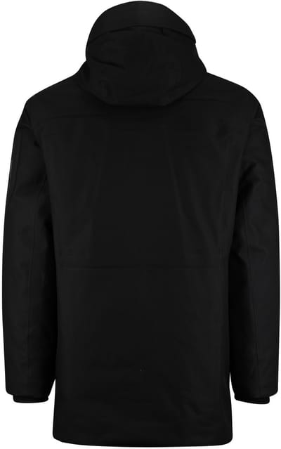 BOSS Orange winterjas OW Hexatech Parka Black dubbele borstzakken