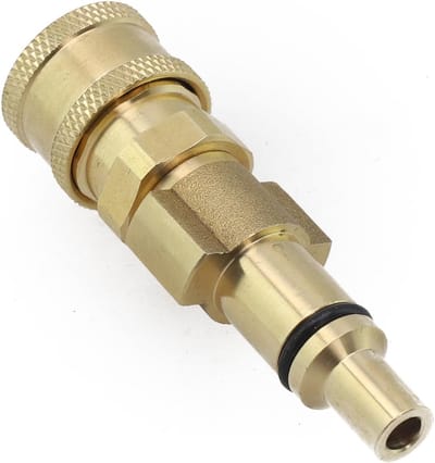 Hogedrukreiniger Adapter - Slangkoppeling Mannelijk - Snel Wisselen - Lavor Compatibel - 6.35mm