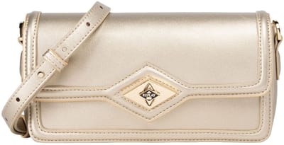 REPLAY schoudertas clutch Crossbody Bag Rich Gold goudkleurig