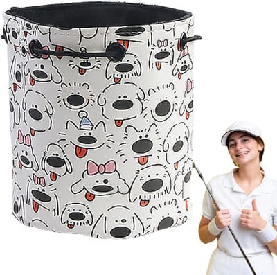 Golftas - Accessoire tas - Golf training - Waterdicht ontwerp - 12-18 ballen - Zwart