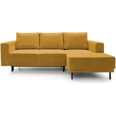 Hoekbank Serena rechts ribstof | Selsey Design