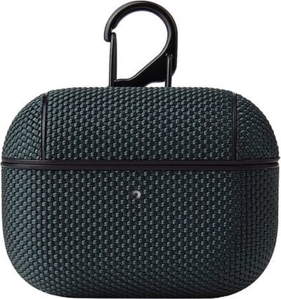 AirPods hoesjes van By Qubix - AirPods Pro / AirPods Pro 2 hoesje - Hardcase - Business series - Donker groen Airpods Pro Case Hoesje voor Airpods pro