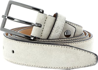 SADDLER Leren Riem Falkenberg Belt W85 Beige