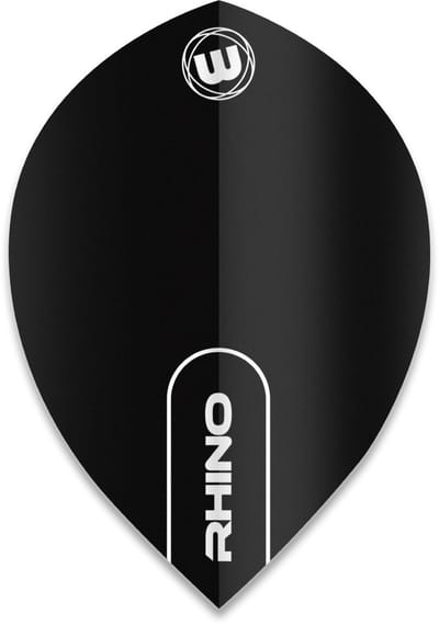 Winmau Rhino Pear Black - Dart Flights