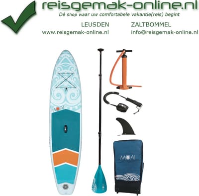 MOAI SUP Board 11' inclusief GRATIS Beachtowel