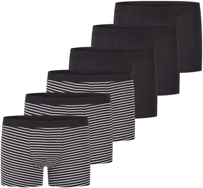 Schiesser Jongens shorts / pants 6 pack Teens Boys 95/5 Cotton
