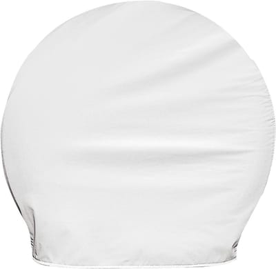 Bandenbeschermers - Bandenhoezen - Voertuigonderhoud - Windvast systeem - 33-35 inch - Wit