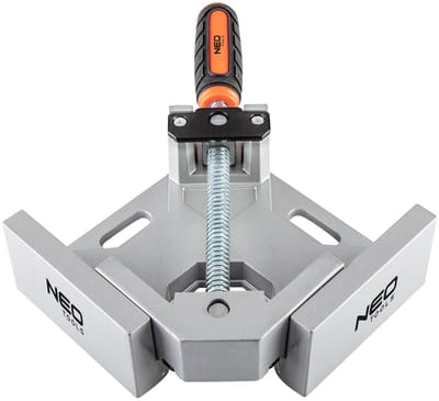 NEO 45-490 - Hoekschroefklem - Antislip Handvat - Montagemogelijkheden - Max 70mm