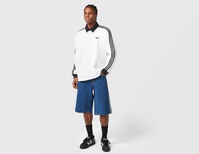 Adidas Firebird Korte Broeken Heren - Blauw - Maat M - 34'' - Katoen Denim