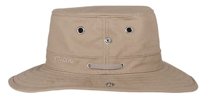 Hatland - UV Boonie hoed voor heren - Portland - Beige - maat M (57CM)