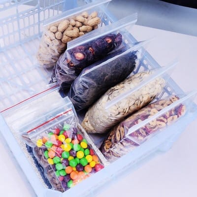 100 stuks-Gripzakjes transparant-Hersluitbare Vacuüm zakjes-Verpakkingszakjes-hersluitbare zakjes-Druksluiting-verpakken -Verzenden-Organiseren -Opruimen-Druksluiting- 7x10cm