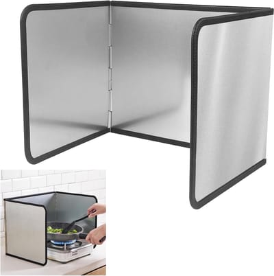 3-Zijdige Spatbescherming voor De Keuken - Opvouwbaar en Ruimtebesparend - 40*30.5*30cm