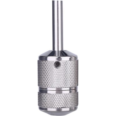 22/25/30mm Tattoo Machine Grip Ergonomisch Professioneel Roestvrij Staal Tattoo Grip Gekartelde Handgreep Duurzaam