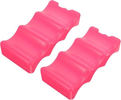 Herbruikbare Koelelementen - IJsblokken Koelpacks - Moedermelk Koelen - Lichtgewicht en Compact - 21x10x5 cm - Roze
