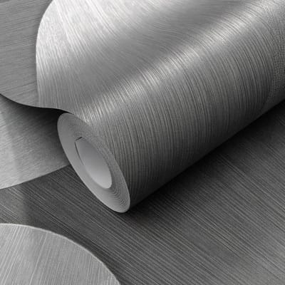 Erismann Vinylbehang 10423-29 - Elysium - Modern Zilver - 53cm x 10.05m
