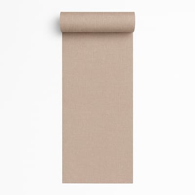 Dutch Wallcoverings - Renaissance - Natural Weave Taupe - Vliesbehang - 10m x 53cm - RE521045