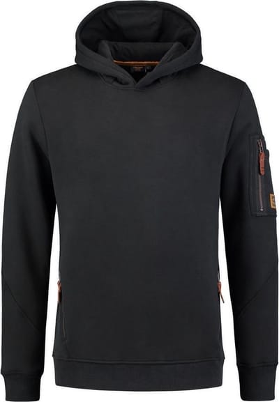 Tricorp Sweater Premium Capuchon  304001 Zwart - Maat 3XL