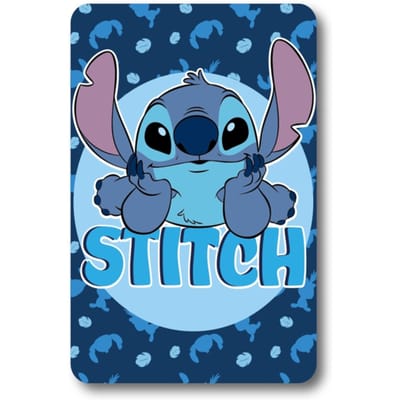 Stitch Feather Fleece deken 100 x 140 cm