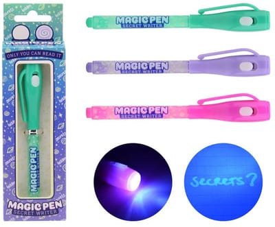 Geheime Pen 1 stuk - Onzichtbare inkt pen - UV pen - Magic pen - Geheimschrift pen - Onzichtbare pen