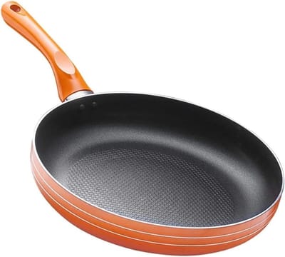 Koekenpan Hard Geanodiseerd - Koekenpan Zonder PFOA - Koken en Bakken - Huishoudelijke Keuken - 26cm - Zwart