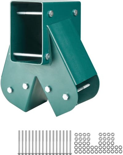 MakkelijkMooi Beugelset voor Schommelstandaard - Verbindingset voor Tuinschommel - Accessoires voor Schommelstandaard Hout - Groen