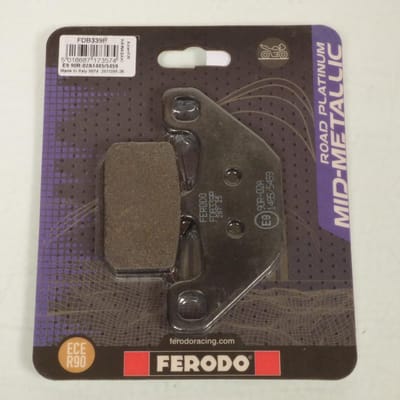 Plaquette de frein Ferodo pour Moto Kawasaki 1000 GPZ 1986 à 1988 ZXT00A / AV / AR Neuf