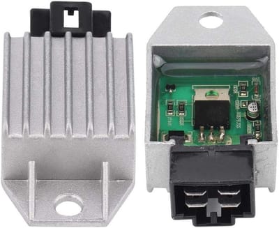 4-pins regulator rectifier 12V voor ATV, moped en scooter - Geschikt voor Chinese quads en Cdi 110