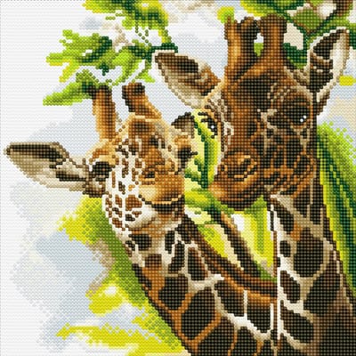 Craft Buddy Crystal Art Giraffe 30x30 cm